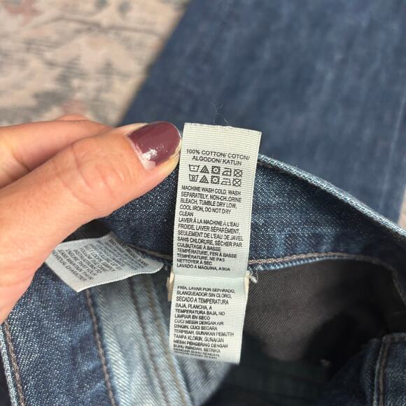 Lucky Brand 121 Heritage Slim Jeans Dark Wash 100% Cotton 32x32 - Picture 4 of 6